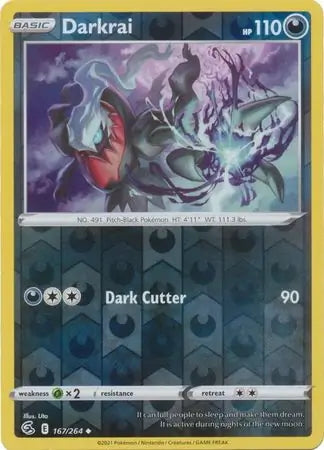 Fusion Strike Darkrai #167/264 reverse holo